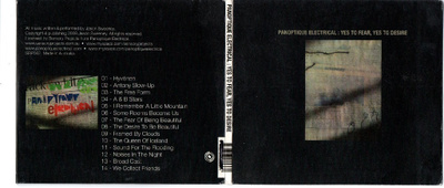 Panoptique electrical Yes to fear, yes to desire cd