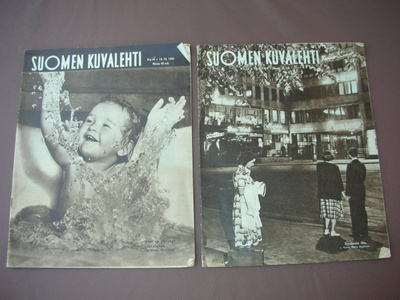 Suomen kuvalehtiä 50-luvulta