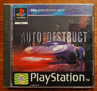 AUTO DESTRUCT - PS 1 peli