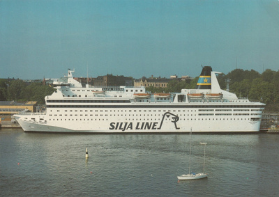 LAIVAKORTTI - M/S SILVIA REGINA - 1