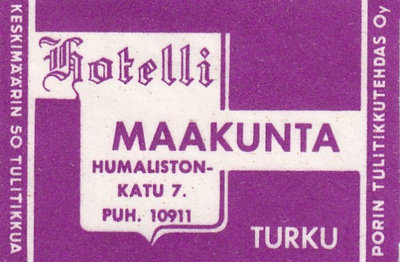 Turku, Hotelli Maakunta   4/13