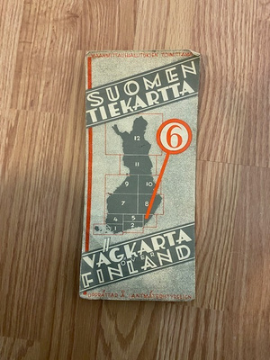 Suomen Tiekartta 6 vanha