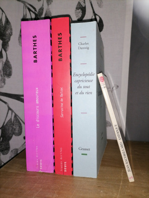 4x filosofiaa - Barthes, Baudrillard & Dantzig - Français