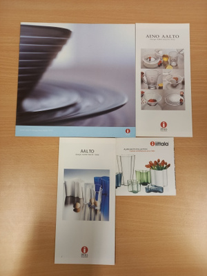 4 kpl Alvar & Aino Aalto esite