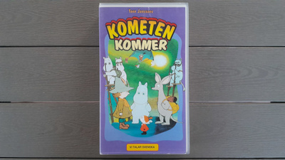 VHS: Kometen Kommer (Mumin 1992)