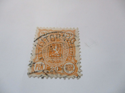 1889 Ylitornio 20p loisto - 1894