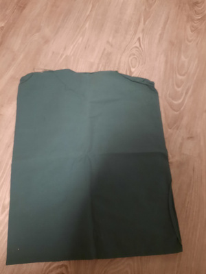 Tummanvihreä teltta tms kangas 145x110cm