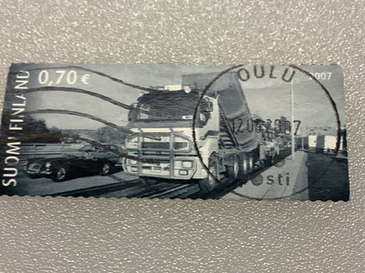 1822/ 2007 Kuorma-autoliikennettä o leimattu