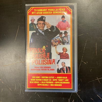 Pekka Puupää poliisina VHS