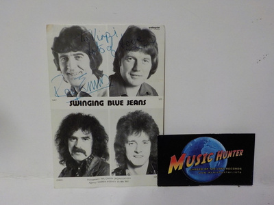 SWINGING BLUE JEANS PROMOKORTTI + RAY ENNIS NIMMARI