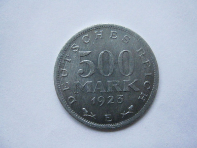 Saksa Weimar 500 mark 1923