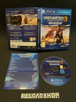 Uncharted 3 Drake's Deception Remastered - Nordic PS4