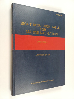 Sight reduction tables for marine navigation : volume 4 :...