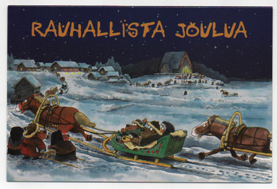 Mauri Kunnas : Hevosvaljakot matkalla kirkkoon