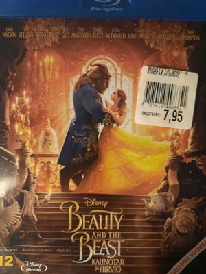 KAUNOTAR JA HIRVIÖ / BEAUTY AND THE BEAST BLU-RAY SUOMIPUHE