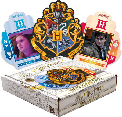 HARRY POTTER SHAPED PLAYING CARDS	(3 958)	pelikortit