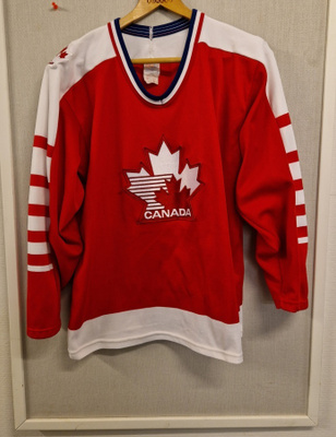 Kanada vintage fanipaita CCM Maska .Koko M