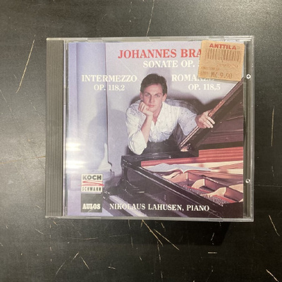 Nikolaus Lahusen - Brahms: Sonate Op.5 / Intermezzo CD
