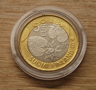 SUOMI: 5€ 2013 Pohjolan Luonto, Kesä UNC