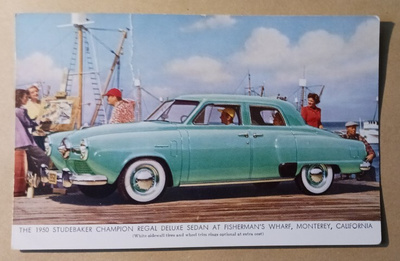1950 Studebaker Champion Regal De Luxe Sedan. Monterey,ei p.