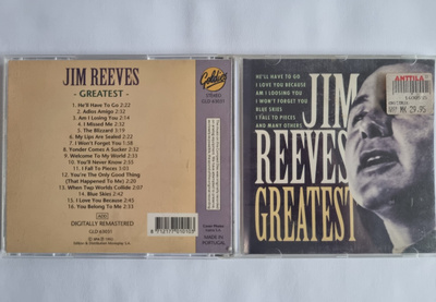 JIM REEVES GREATEST CD