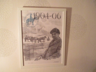 Kiinan matka 1904-08 litografia  / Rolf Erik von Bruun