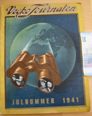 Vecko-Journalen Joulu 1941 UPEAT Kuvat Mannerheim Hitler ym