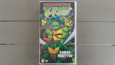 VHS: TMNT Teenage Mutant Ninja Turtles: Kaikki Muuttuu (2003