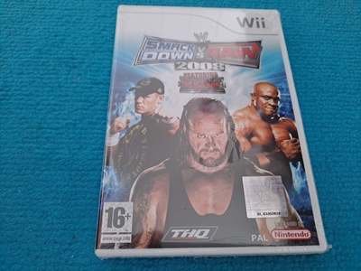 WWE SmackDown vs. Raw 2008 (WII) (UUSI)