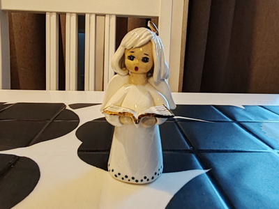 Enkeli figuuri Handmade in Finland