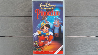 VHS: Pinocchio - 60-Vuotisjuhlaversio (Disney Klassikot 1940