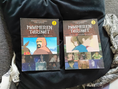 Maameren tarinat Ghibli anime manga kirjat sarjakuva nidottu