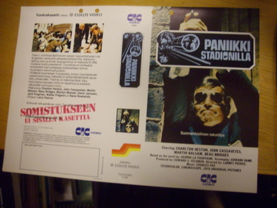 Vhs kansipaperi Fix - PANIIKKI STADIONILLA (Sis.postikulut)