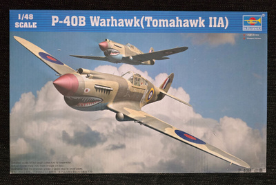 Trumpeter P-40B  Warhawk 1/48 koottava