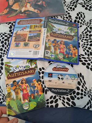 Sims 2 autiosaari ps2