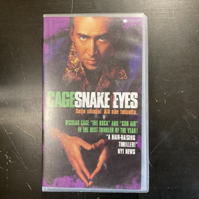Snake Eyes VHS