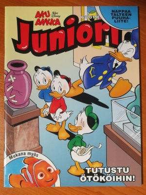 Aku Ankka Juniori Nro 6 / 2019 + puuhaliite