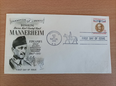 Mannerheim 8c 1960