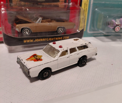 Mercury Commuter police car Matchbox
