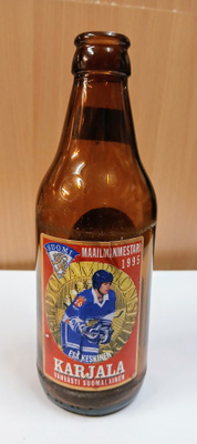 Karjala III olutpullo MM1995 "Esa Keskinen"