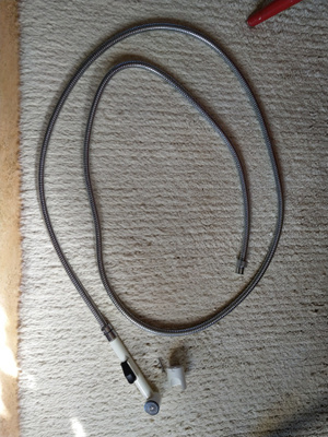 Bideesuihku 3 metrin metalliletkulla
