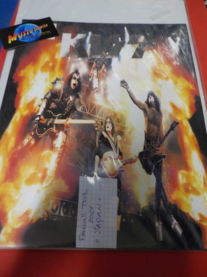 KISS FAREWELL TOUR 2001 JAPAN KIERTUEKIRJA