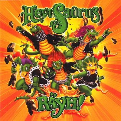 Hevisaurus - Räyh! (CD) HUIPPUKUNTO!!