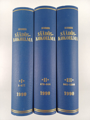 Suomen säädöskokoelma 1990 1-3