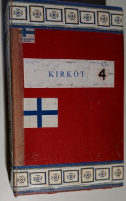 Kirkko postikortteja n. 300