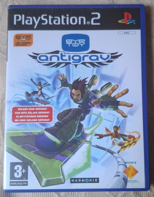 Antigrav PS2 peli, EyeToy peli.