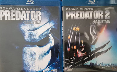 Predator - Saalistaja 1+2 Suomikansilla -Blu-Ray