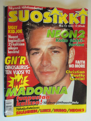 SUOSIKKI LEHTI 12 / 1992 SISÄLLYSLUETTELO KUVA 2 ja 3