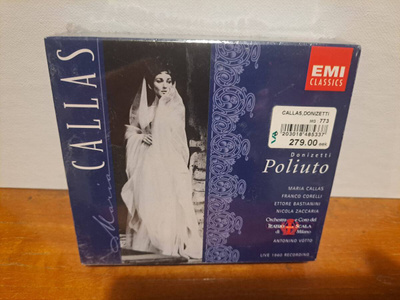 Donizetti:Poliuto-Callas,Corelli,Antonino ym. 2CDBox(New)