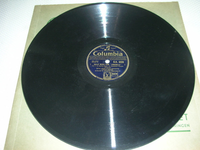 Vanha savikiekko  rpm 78 Lp